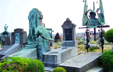 L'Art nouveau dans l'architecture funéraire : balade au cimetière d'Ixelles